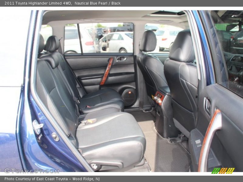 Nautical Blue Pearl / Black 2011 Toyota Highlander Limited 4WD