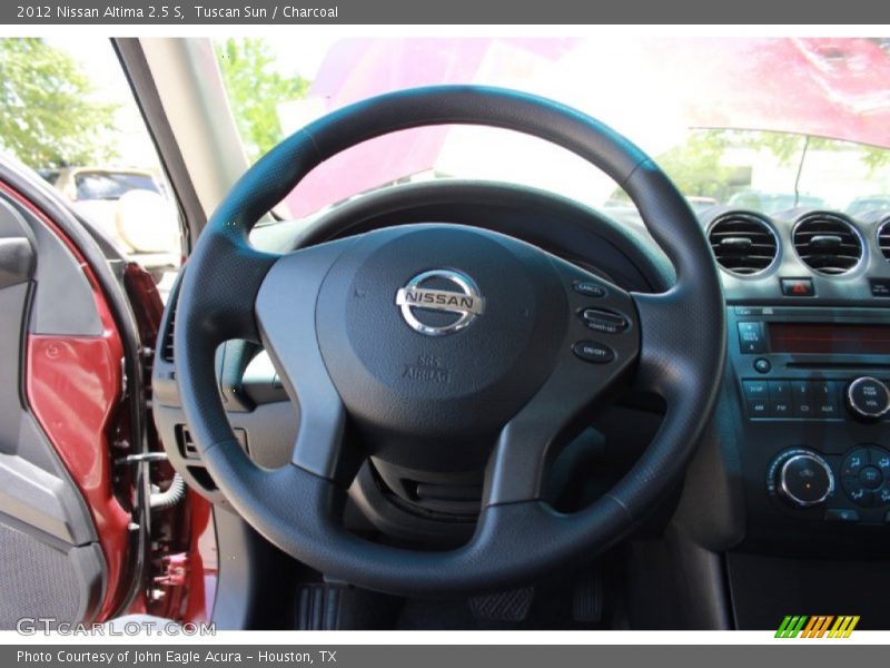 Tuscan Sun / Charcoal 2012 Nissan Altima 2.5 S