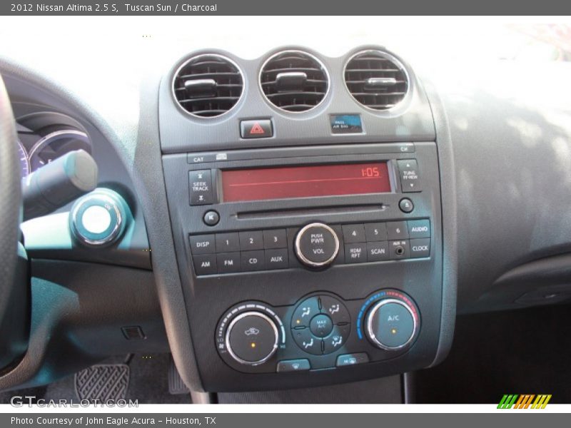 Tuscan Sun / Charcoal 2012 Nissan Altima 2.5 S