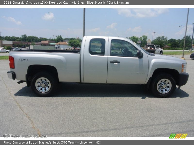  2011 Silverado 1500 Extended Cab 4x4 Sheer Silver Metallic