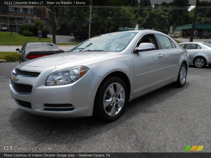 Silver Ice Metallic / Ebony 2012 Chevrolet Malibu LT