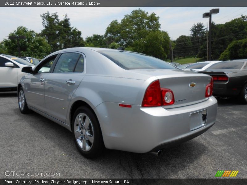 Silver Ice Metallic / Ebony 2012 Chevrolet Malibu LT
