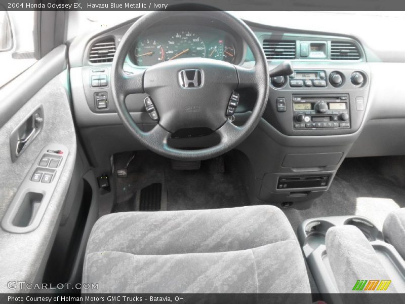 Havasu Blue Metallic / Ivory 2004 Honda Odyssey EX