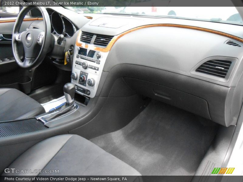 Silver Ice Metallic / Ebony 2012 Chevrolet Malibu LT