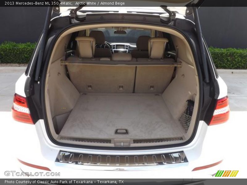 Arctic White / Almond Beige 2013 Mercedes-Benz ML 350 4Matic