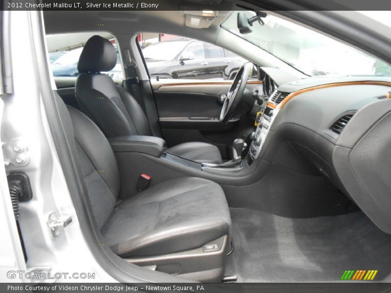 Silver Ice Metallic / Ebony 2012 Chevrolet Malibu LT