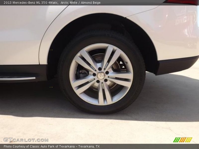 Arctic White / Almond Beige 2013 Mercedes-Benz ML 350 4Matic