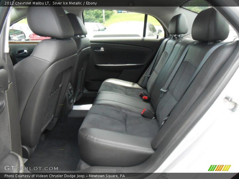 Silver Ice Metallic / Ebony 2012 Chevrolet Malibu LT