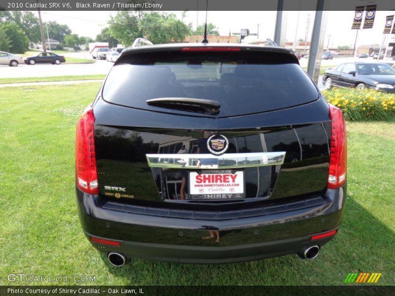 Black Raven / Titanium/Ebony 2010 Cadillac SRX V6