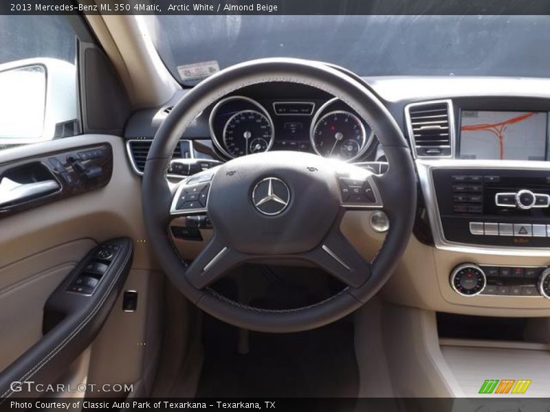 Arctic White / Almond Beige 2013 Mercedes-Benz ML 350 4Matic