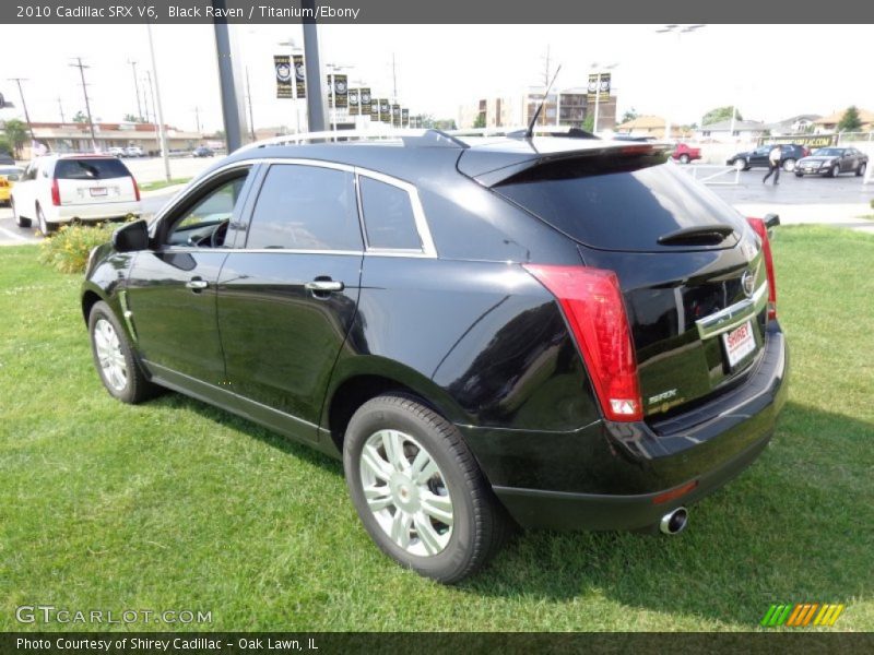 Black Raven / Titanium/Ebony 2010 Cadillac SRX V6