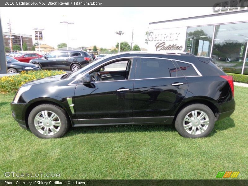 Black Raven / Titanium/Ebony 2010 Cadillac SRX V6