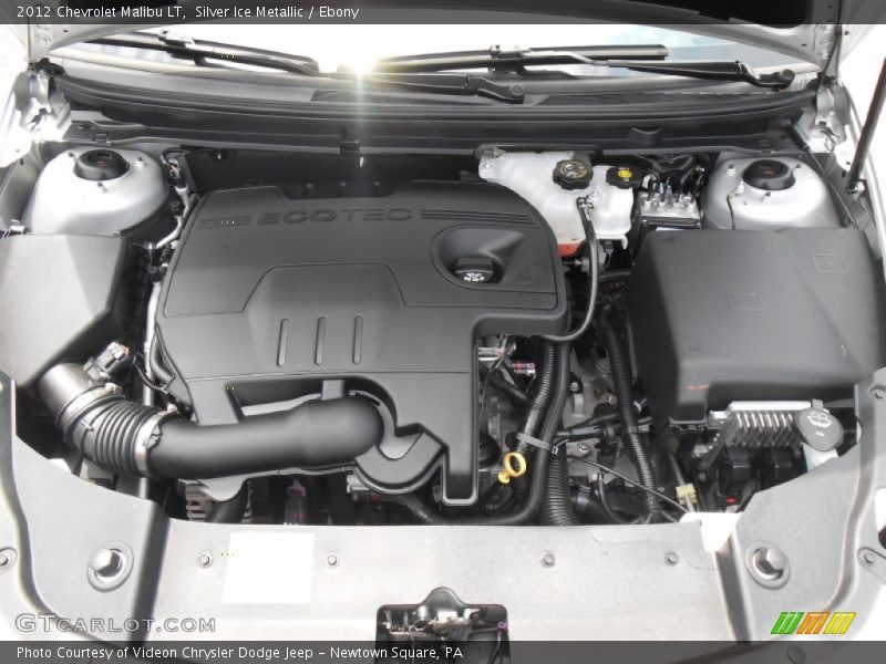Silver Ice Metallic / Ebony 2012 Chevrolet Malibu LT