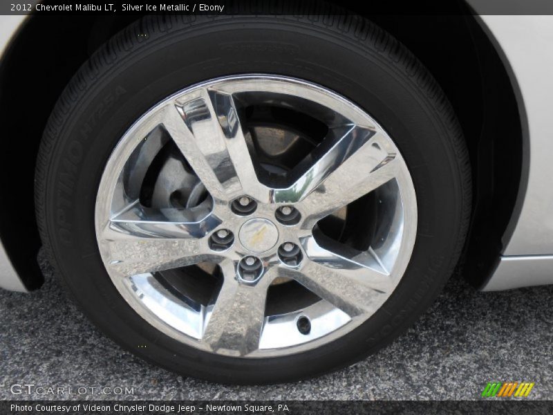 Silver Ice Metallic / Ebony 2012 Chevrolet Malibu LT