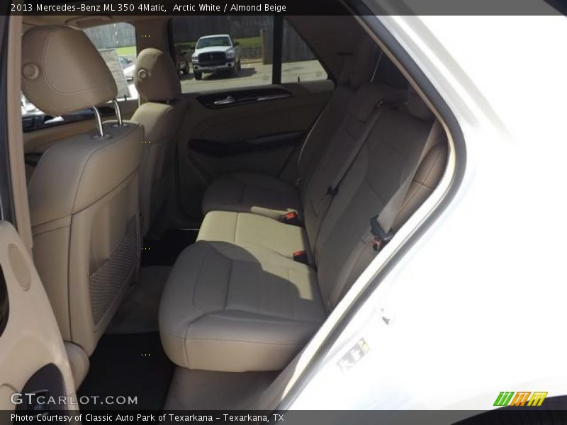Arctic White / Almond Beige 2013 Mercedes-Benz ML 350 4Matic