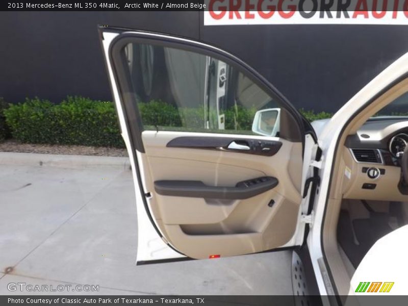 Arctic White / Almond Beige 2013 Mercedes-Benz ML 350 4Matic