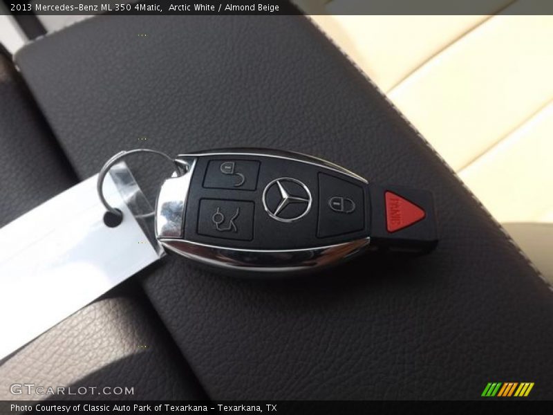 Arctic White / Almond Beige 2013 Mercedes-Benz ML 350 4Matic