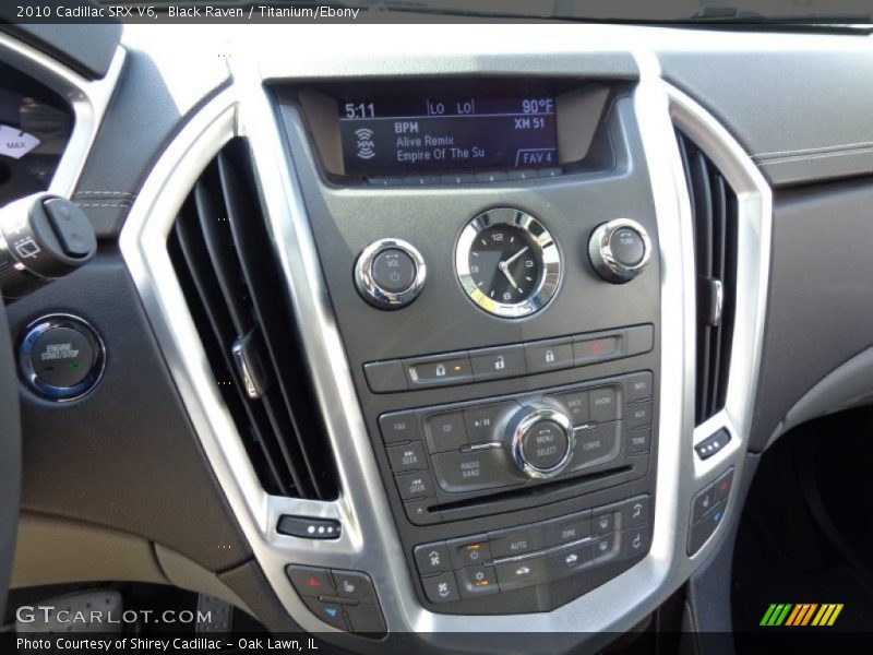Black Raven / Titanium/Ebony 2010 Cadillac SRX V6