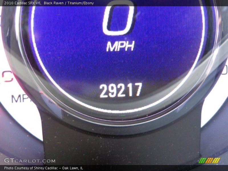 Black Raven / Titanium/Ebony 2010 Cadillac SRX V6
