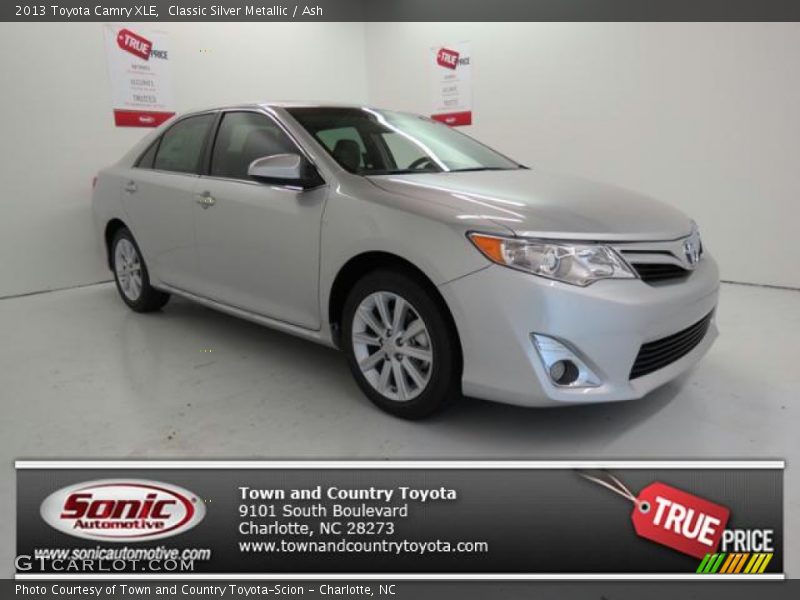 Classic Silver Metallic / Ash 2013 Toyota Camry XLE