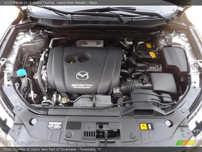  2014 CX-5 Grand Touring Engine - 2.5 Liter SKYACTIV-G DOHC 16-valve VVT 4 Cyinder