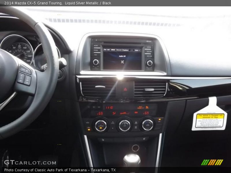 Liquid Silver Metallic / Black 2014 Mazda CX-5 Grand Touring