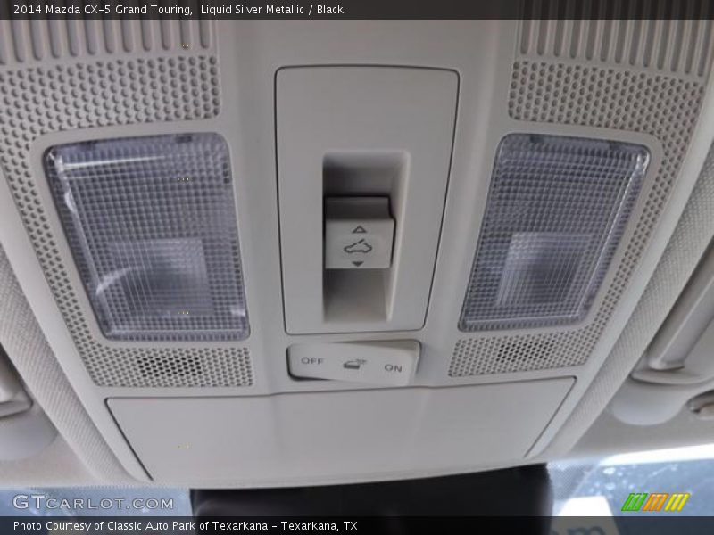 Liquid Silver Metallic / Black 2014 Mazda CX-5 Grand Touring
