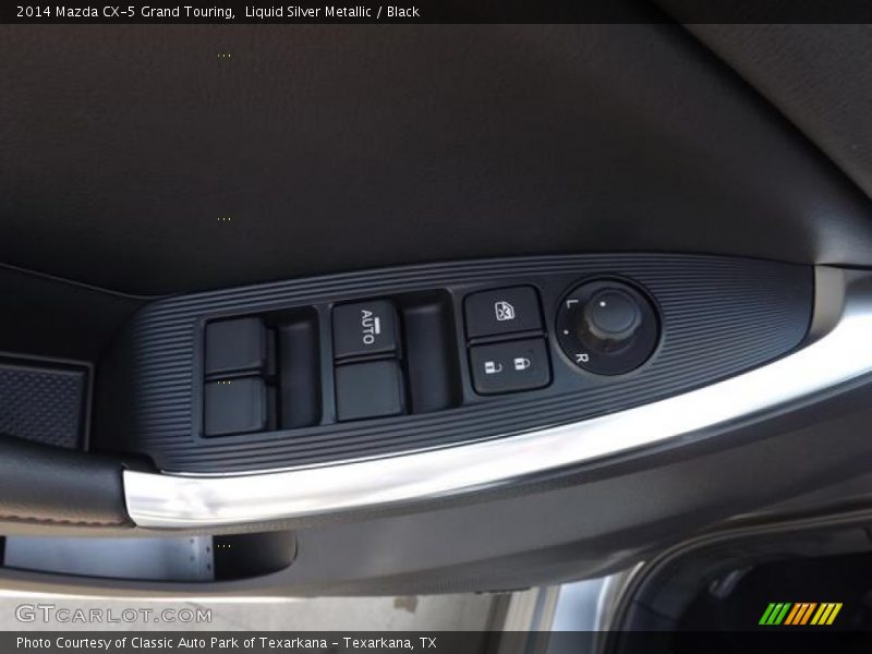 Liquid Silver Metallic / Black 2014 Mazda CX-5 Grand Touring