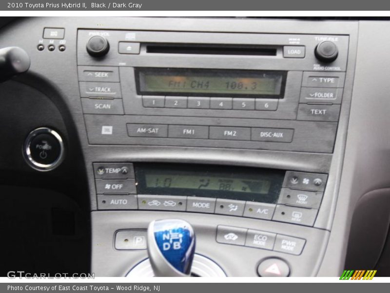Black / Dark Gray 2010 Toyota Prius Hybrid II