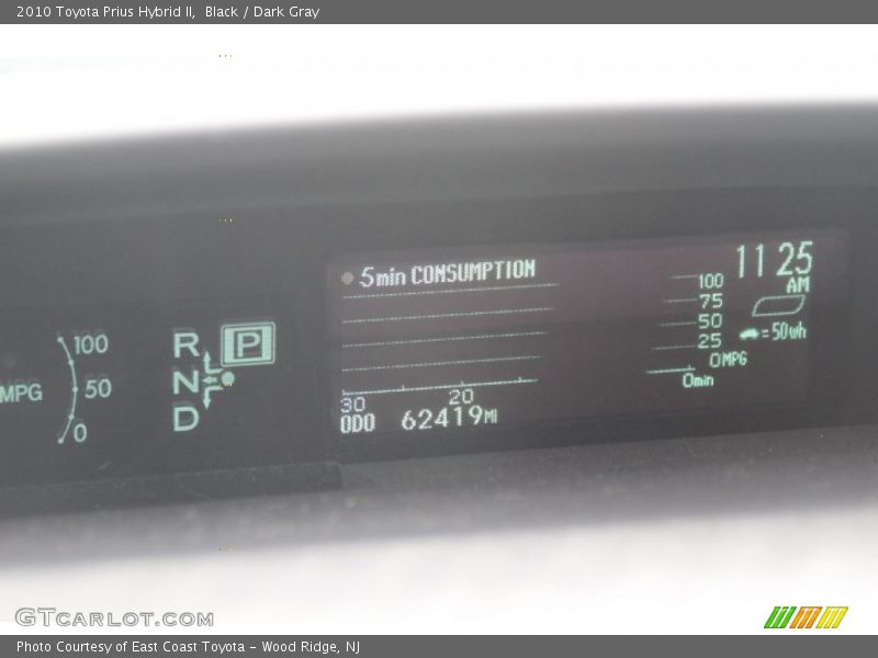 Black / Dark Gray 2010 Toyota Prius Hybrid II