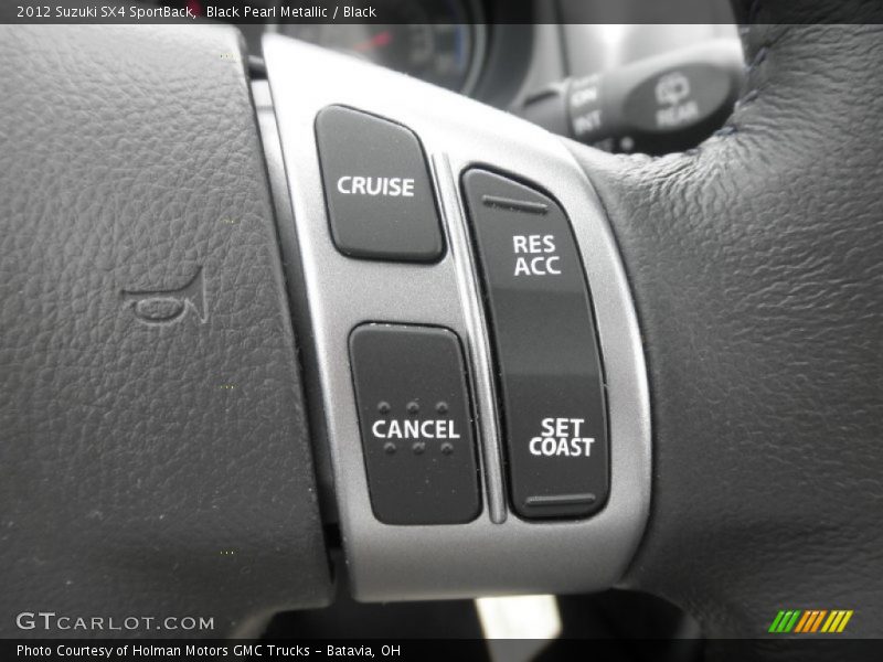 Controls of 2012 SX4 SportBack