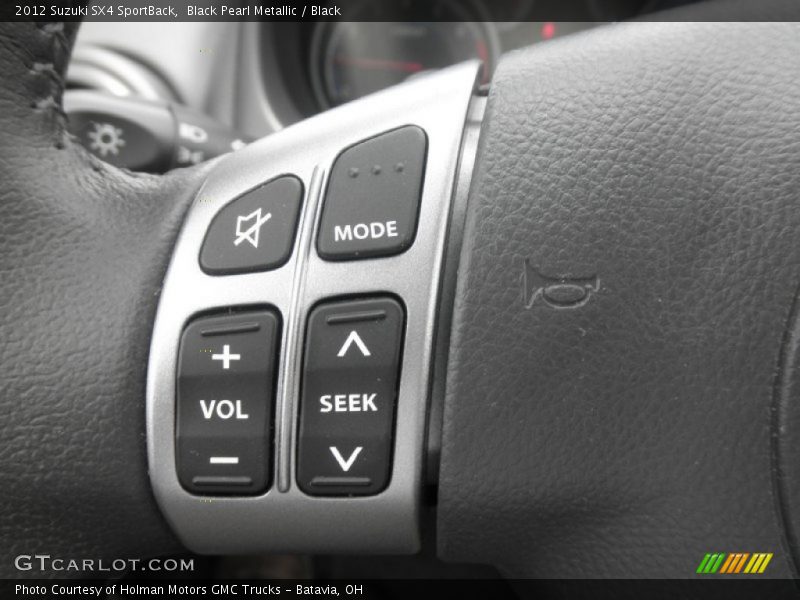 Controls of 2012 SX4 SportBack