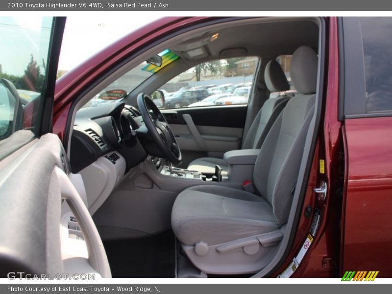 Salsa Red Pearl / Ash 2010 Toyota Highlander V6 4WD