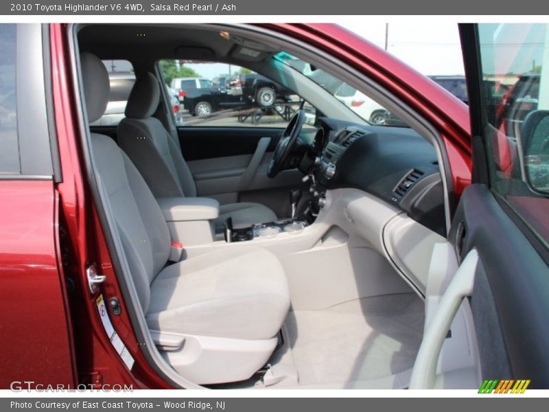Salsa Red Pearl / Ash 2010 Toyota Highlander V6 4WD