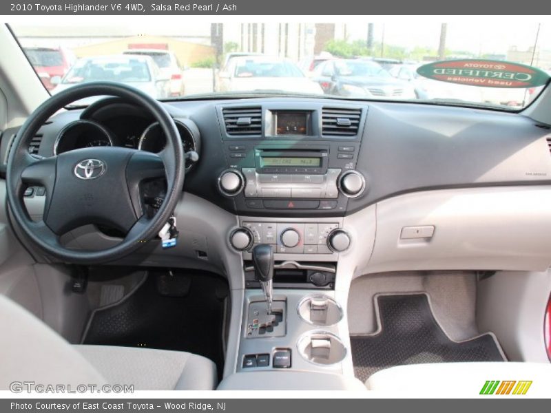 Salsa Red Pearl / Ash 2010 Toyota Highlander V6 4WD