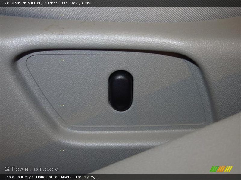 Carbon Flash Black / Gray 2008 Saturn Aura XE