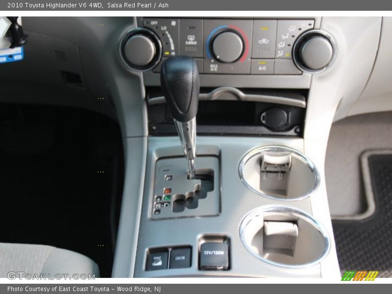 Salsa Red Pearl / Ash 2010 Toyota Highlander V6 4WD