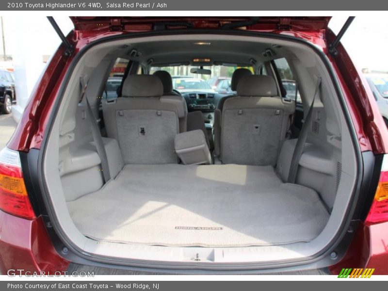 Salsa Red Pearl / Ash 2010 Toyota Highlander V6 4WD