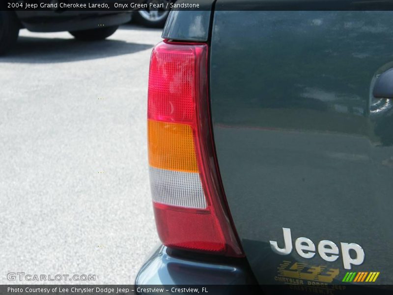 Onyx Green Pearl / Sandstone 2004 Jeep Grand Cherokee Laredo
