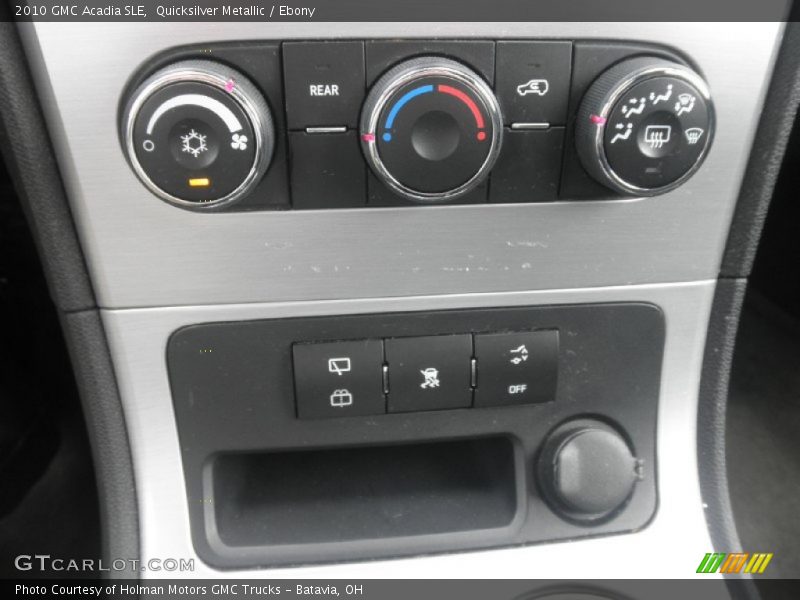 Quicksilver Metallic / Ebony 2010 GMC Acadia SLE