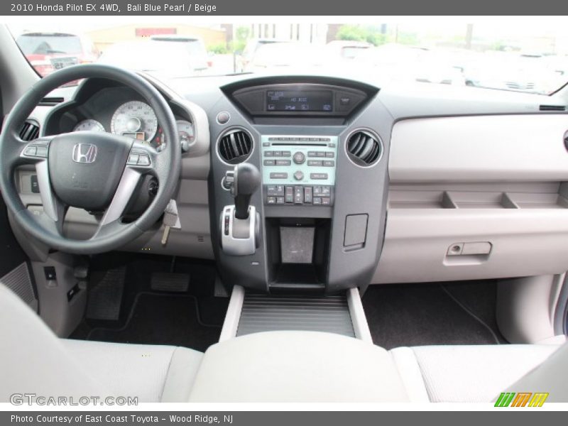 Bali Blue Pearl / Beige 2010 Honda Pilot EX 4WD