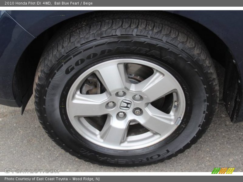 Bali Blue Pearl / Beige 2010 Honda Pilot EX 4WD