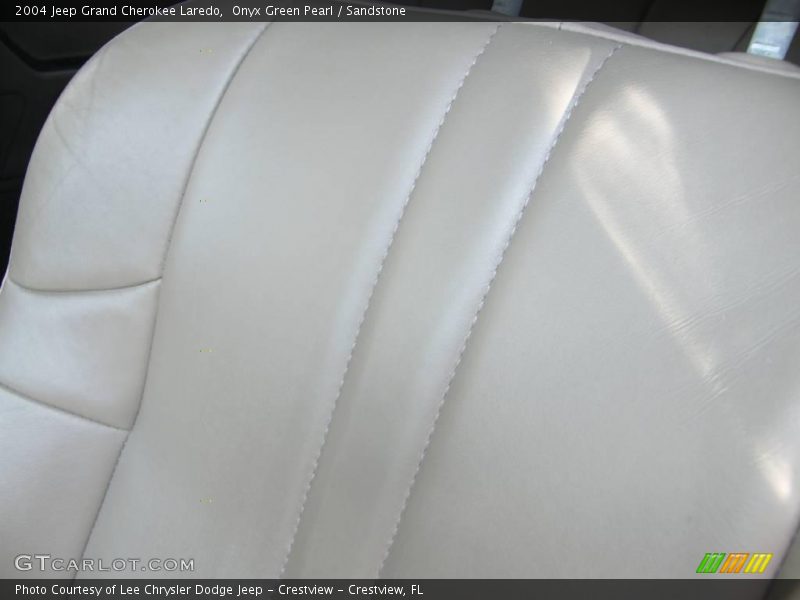 Onyx Green Pearl / Sandstone 2004 Jeep Grand Cherokee Laredo