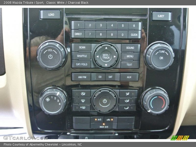 Classic White / Charcoal Black 2008 Mazda Tribute i Sport