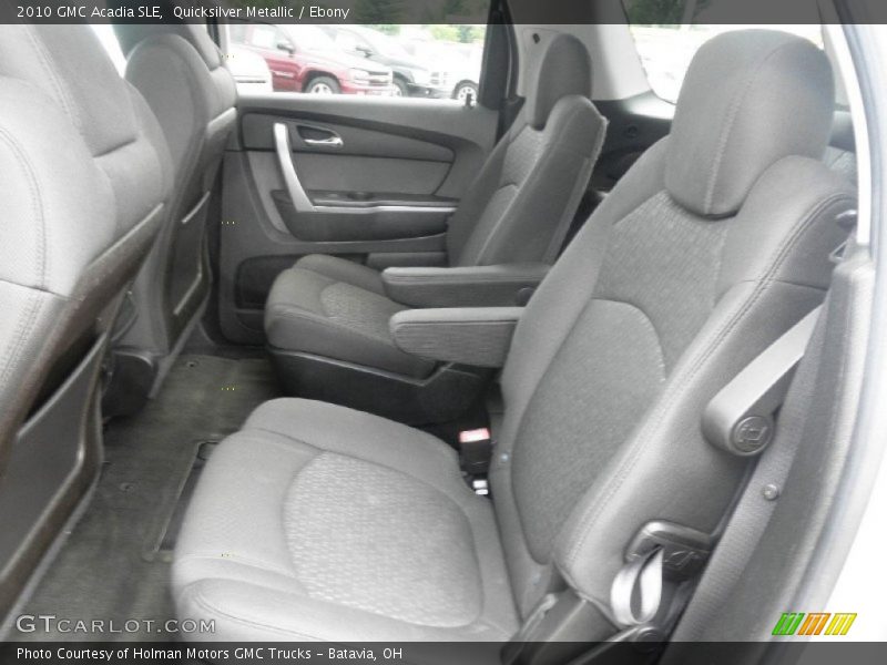 Quicksilver Metallic / Ebony 2010 GMC Acadia SLE