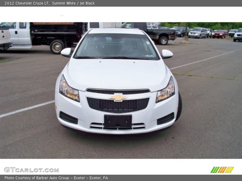 Summit White / Jet Black 2012 Chevrolet Cruze LT