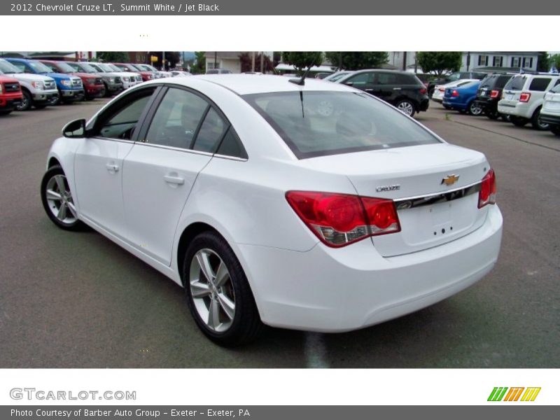Summit White / Jet Black 2012 Chevrolet Cruze LT