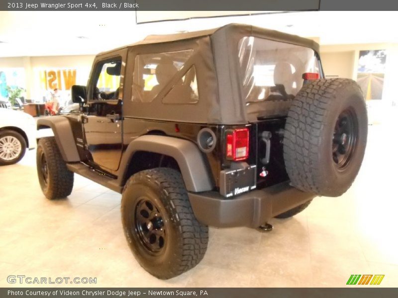 Black / Black 2013 Jeep Wrangler Sport 4x4