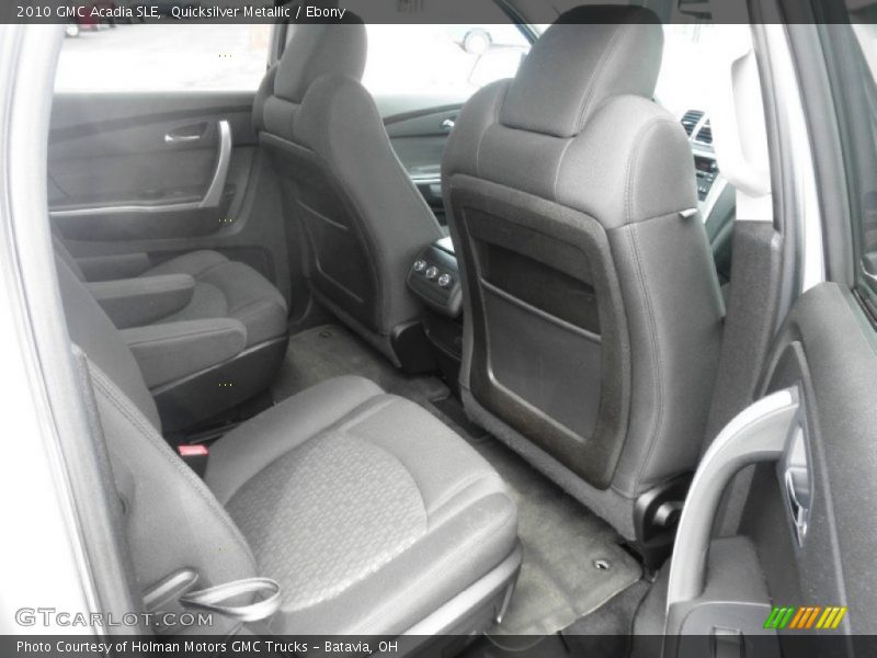 Quicksilver Metallic / Ebony 2010 GMC Acadia SLE