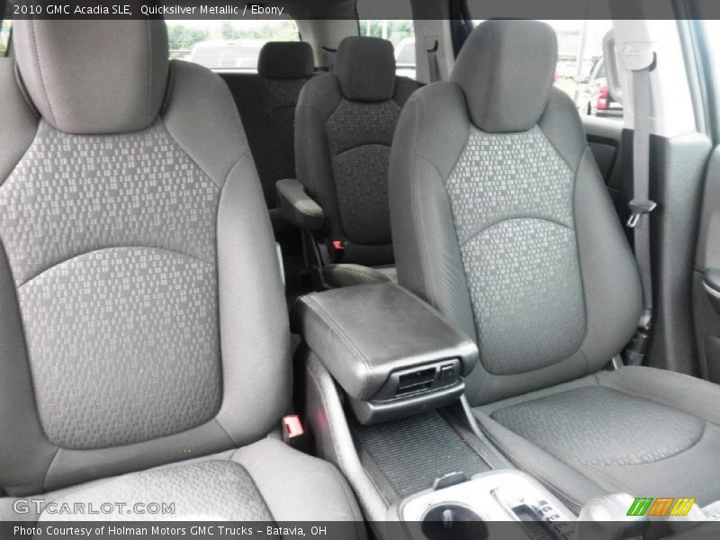 Quicksilver Metallic / Ebony 2010 GMC Acadia SLE